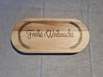 Stollenbrettl | Servierbrettchen mit oder Ohne Gravur
