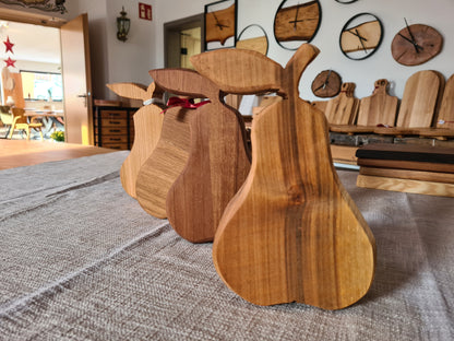 Massiv-Obst / Dekoration / Birne in versch. Holzarten (Esche,Eiche,Nuss)