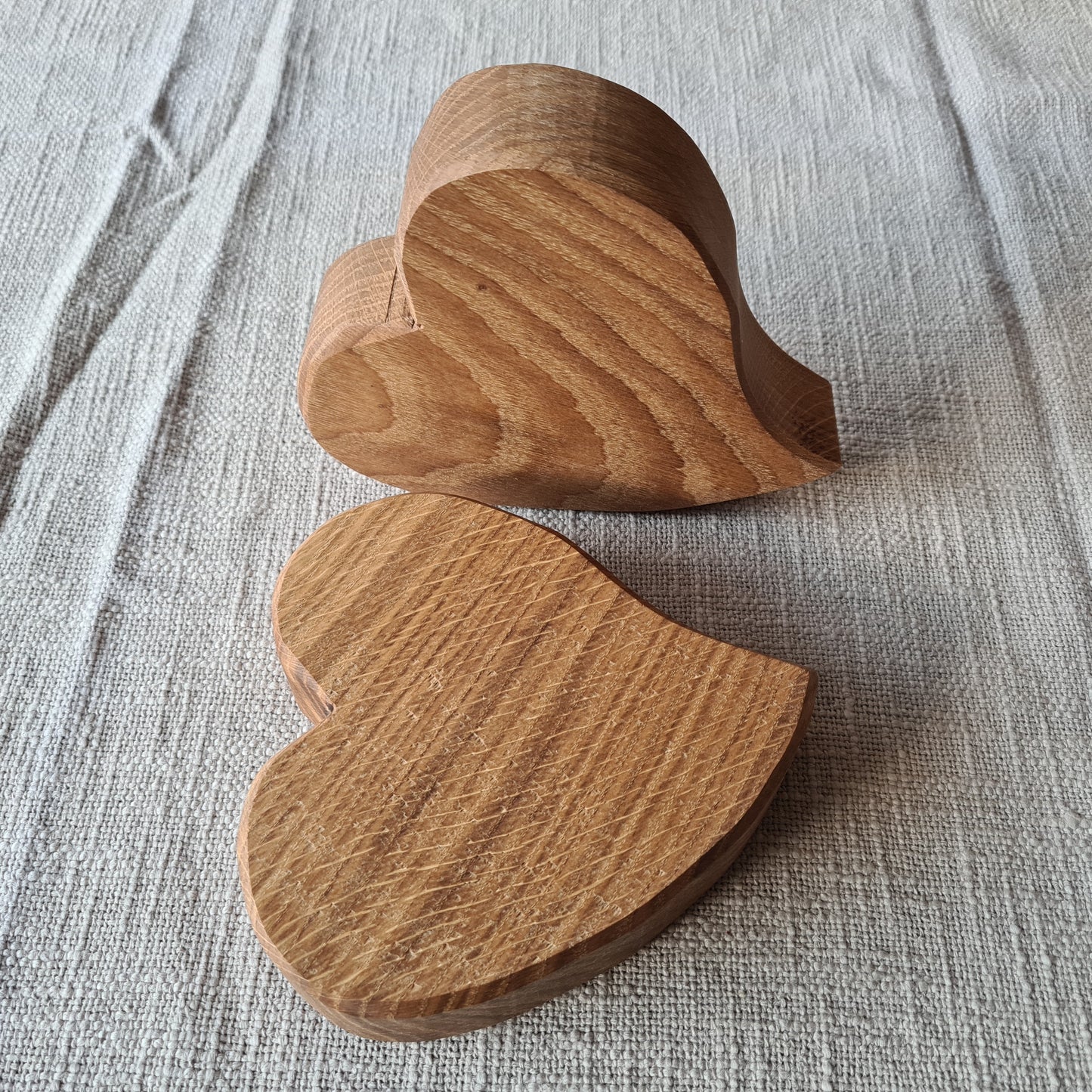 Herz aus Holz Esche/Eiche oder Lärche