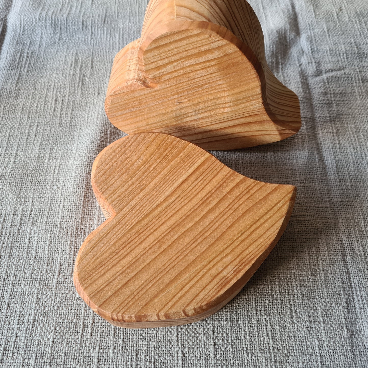 Herz aus Holz Esche/Eiche oder Lärche